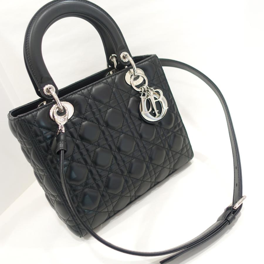 栄】ディオール バッグ LADY DIOR レディディオール ミディアム 栄】ディオール バッグ LADY DIOR レディディオール ミディアム
