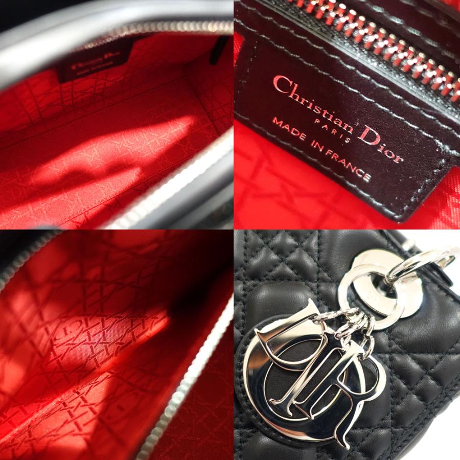 栄】ディオール バッグ LADY DIOR レディディオール ミディアム 栄】ディオール バッグ LADY DIOR レディディオール ミディアム