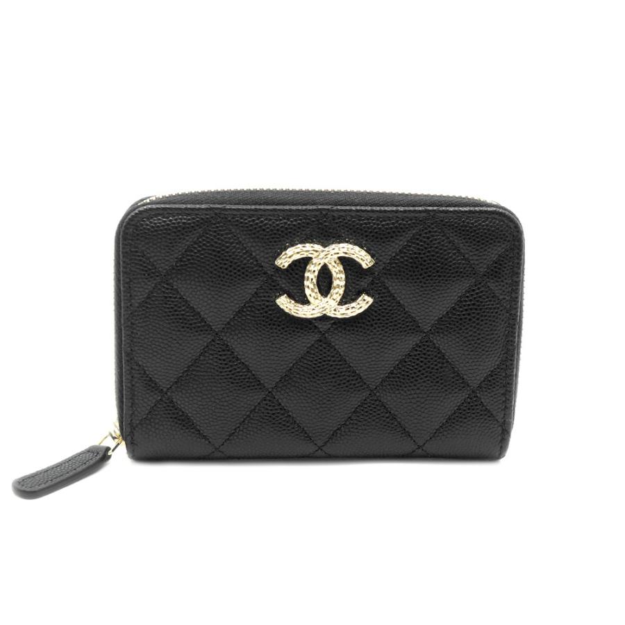 栄】シャネル AP4253 ココマーク ミニウォレット 財布 コインケース  
