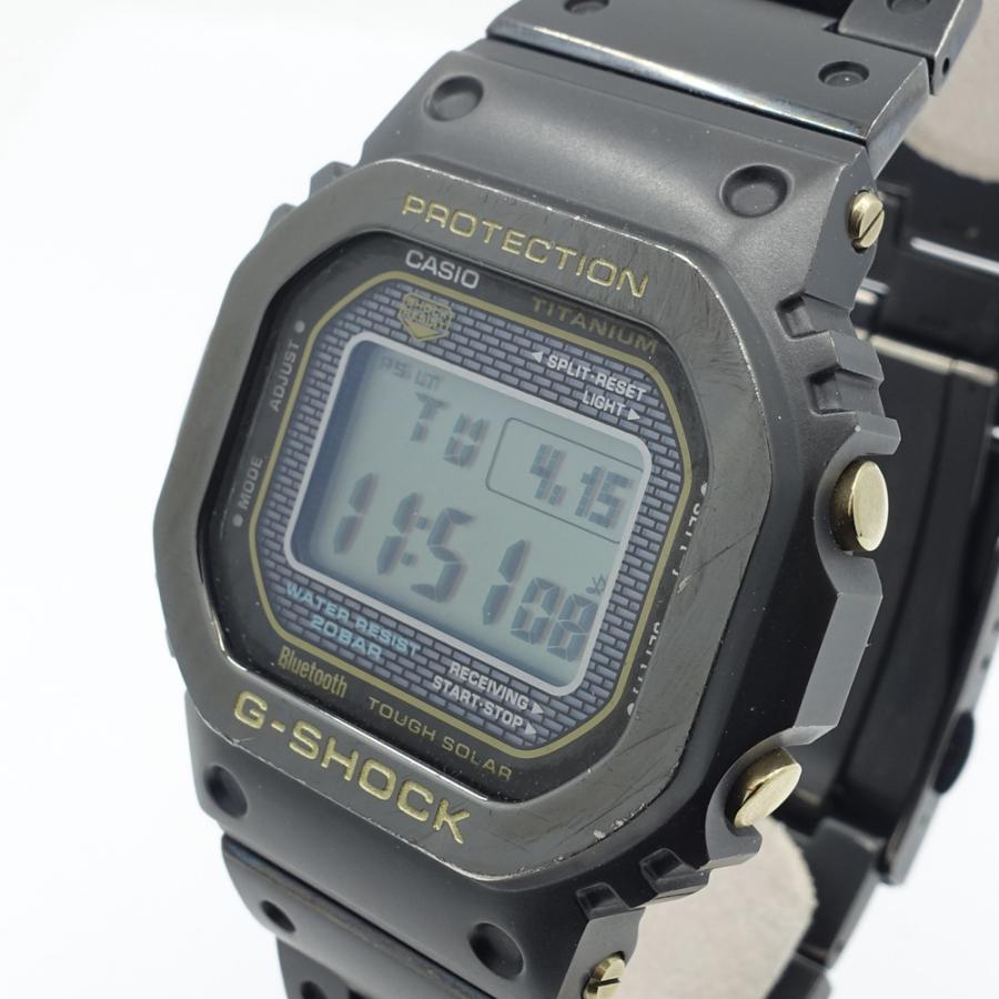 栄】カシオ Gショック GMW-B5000TB-1DR 電波ソーラー チタン