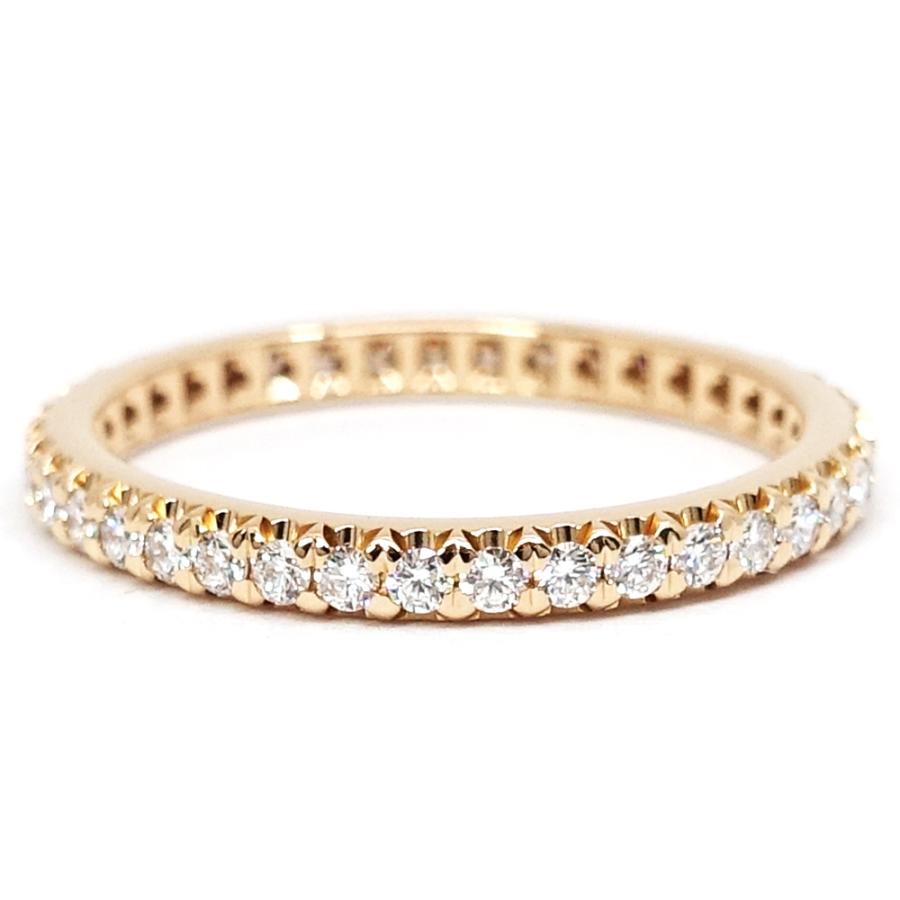 ティファニー ソレスト ダイヤモンド リング 9号 K18PG Au750 ティファニー ソレスト ダイヤモンド リング 9号 K18PG Au750 - メルカリ