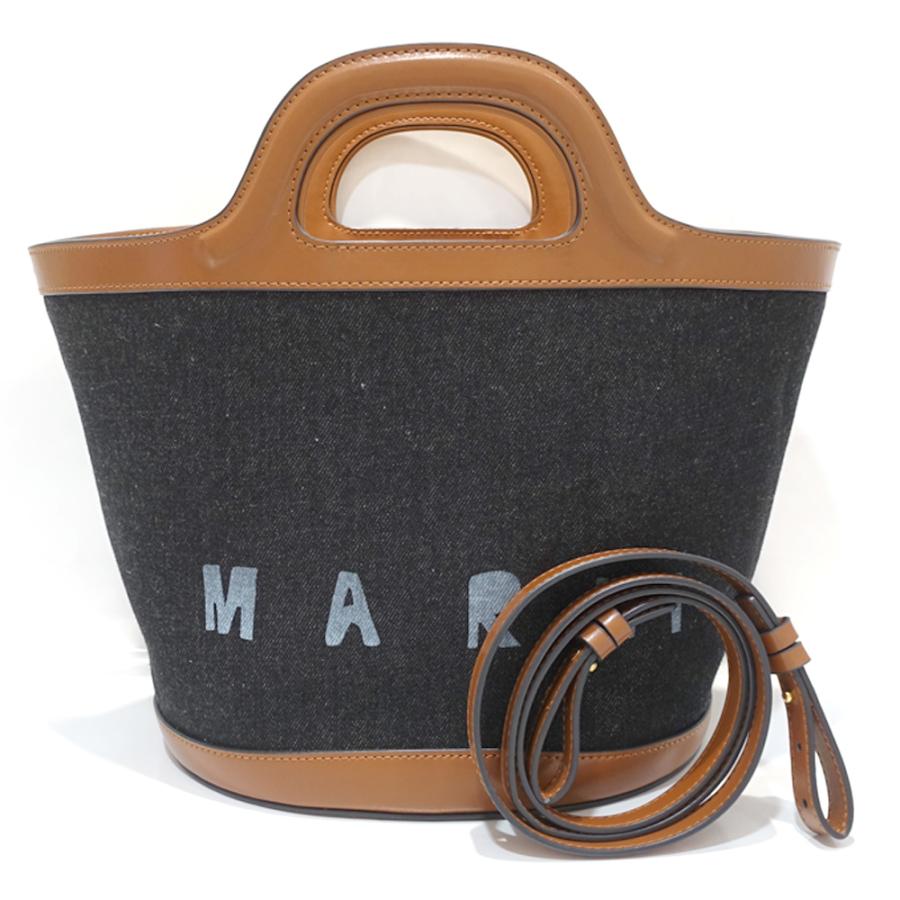 栄】【MARNI】マルニ ハンドバッグ ショルダーバッグ デニム