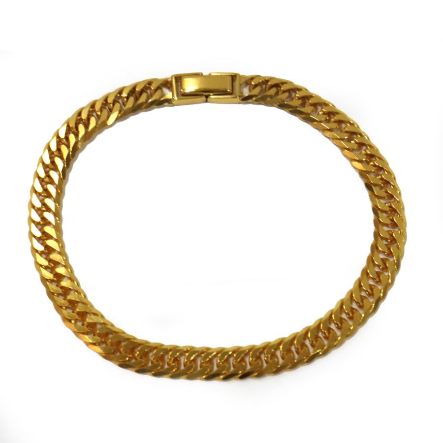 ギンザタナカ 田中貴金属 24K 18K 純金ブレスレット 18cmユニセックス