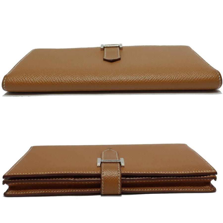 天白 Hermes エルメス 財布 ベアンスフレ ゴールド エプソン レザー 小物 T刻印 メンズ レディース その他 T21 03 yn 質ウエダ ヤフーショップ 通販 Yahoo ショッピング