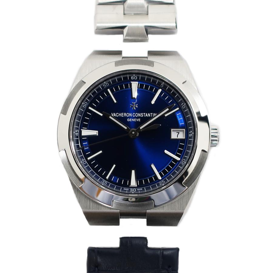 【超お買い得！】 【天白】ヴァシュロンコンスタンタン オーヴァーシーズ 4500V/110A-B128 ブルー SS 新品 時計 腕時計