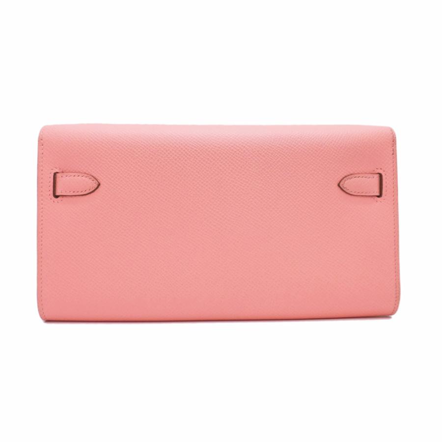 美品【Hermes】ケリー 長財布 シルバー金具 HERMES エルメス ケリーウォレット 長財布 B刻印 2023年 ヴォー