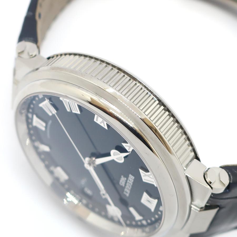 ブレゲ マリーン 5517 レザーベルト ネイビー 美品 ブレゲ マリーン 5517 レザーベルト ネイビー 美品 - メルカリ