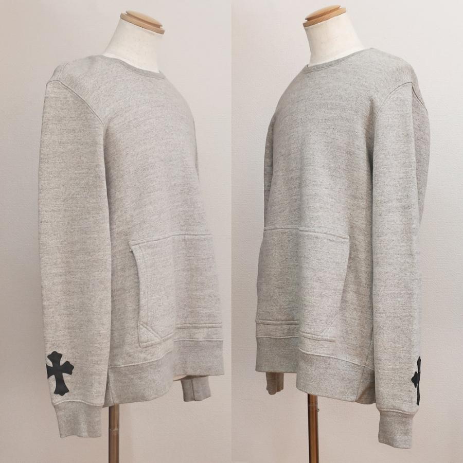 CRS PATCH クロスパッチ センターポケット コットン スウェット CHROME HEARTS クロムハーツ CRS PATCH クロスパッチ センター