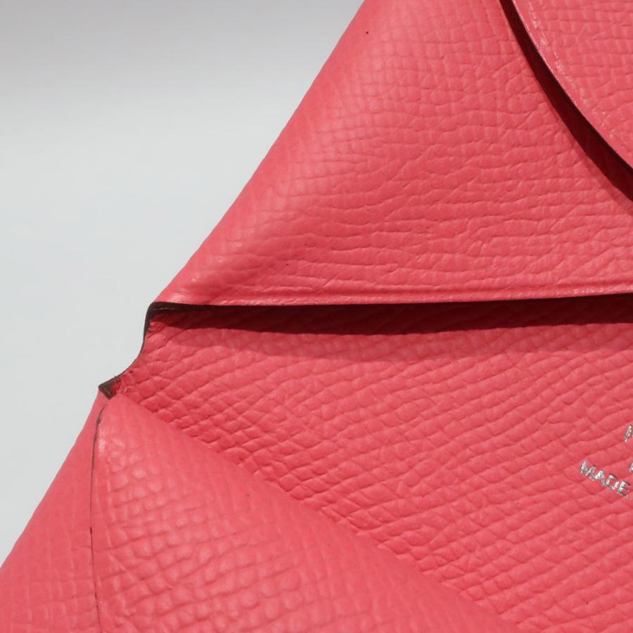 天白】HERMES エルメス カルヴィデュオ カードケース コイン