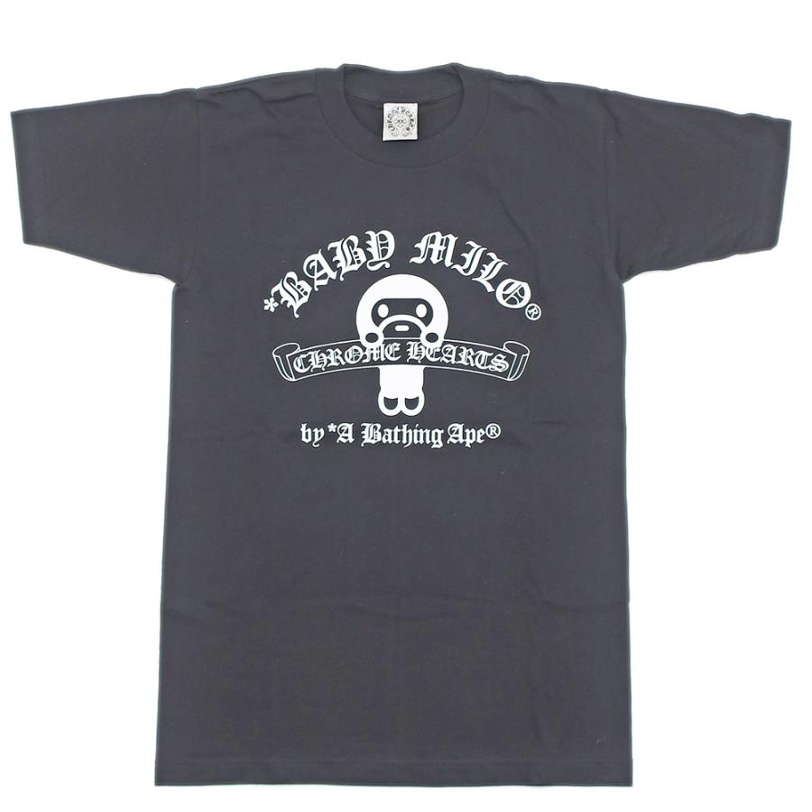 天白】クロムハーツ アベイシングエイプ コラボ 半袖Tシャツ S 天白】クロムハーツ アベイシングエイプ コラボ 半袖Tシャツ S