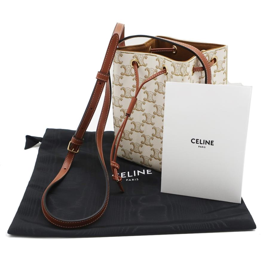 CELINE】トリオンフ マイクロセーラー バケットバッグ
