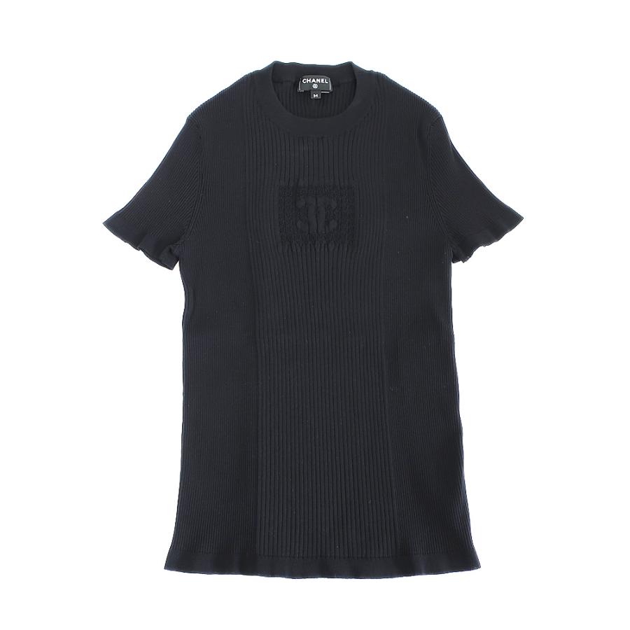 CHANEL ココマーク CCマーク 半袖カットソー S CHANEL ココマーク 半袖 CHANEL 07P カットソー 【公式通販】