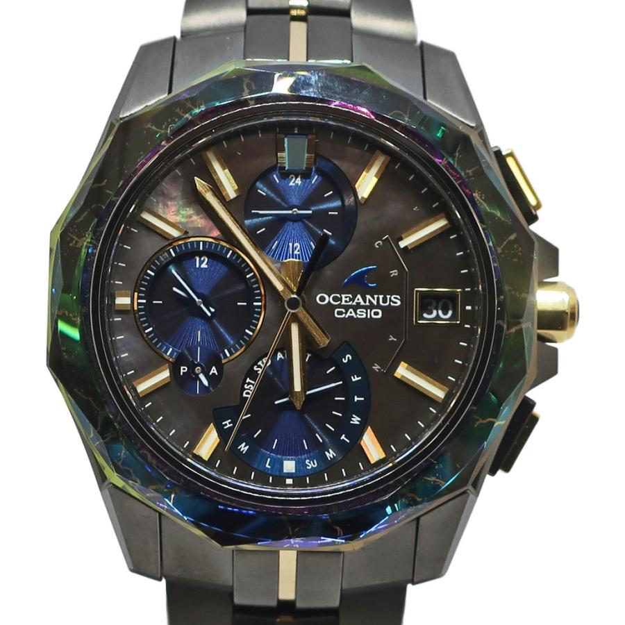 天白】カシオ オシアナス 20周年記念 100本限定 OCW-S6000BVS