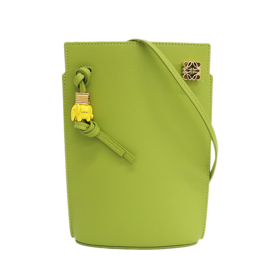 天白】ロエベ ダイスポケット ショルダーバッグ ポシェット