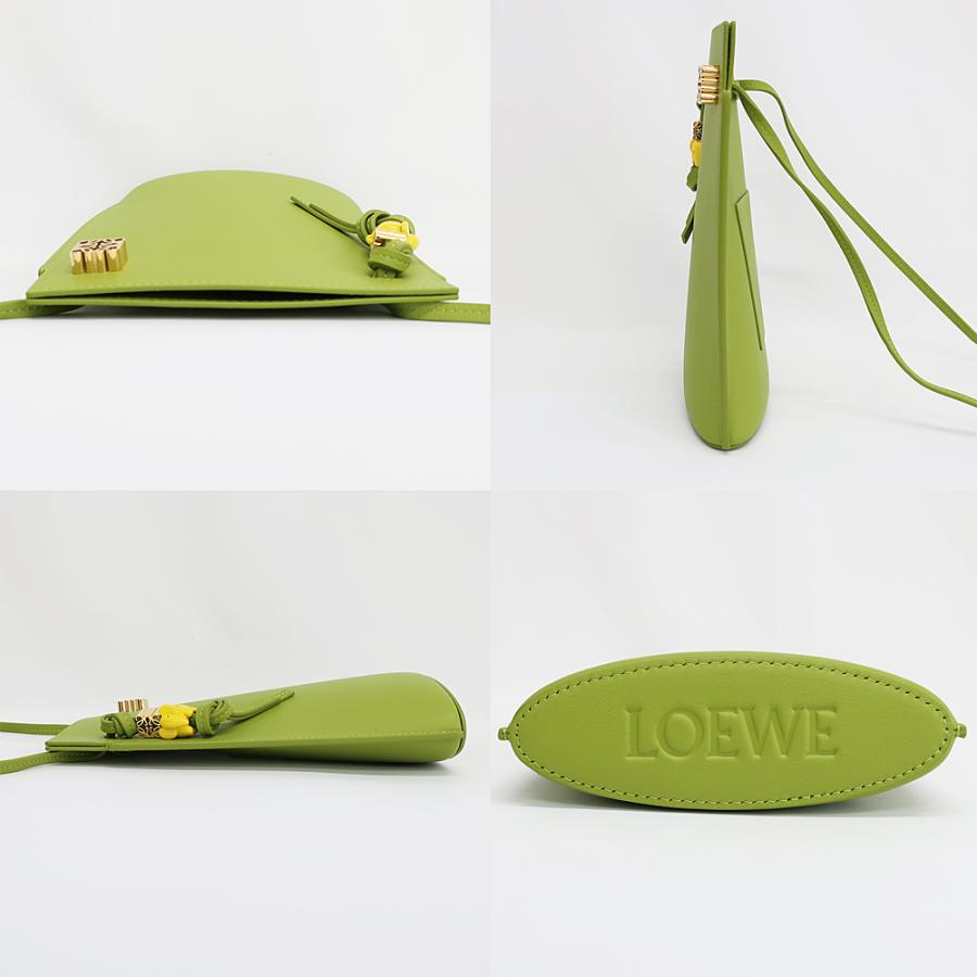 天白】ロエベ ダイスポケット ショルダーバッグ ポシェット