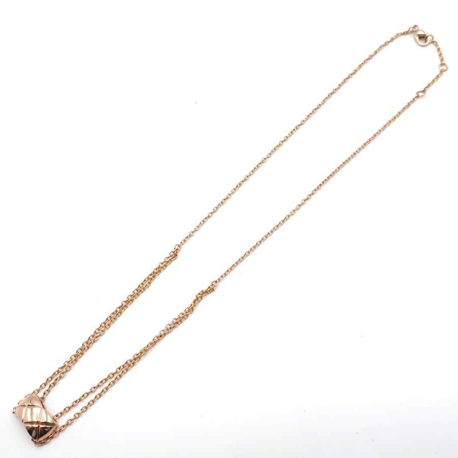CHANEL シャネル　ココクラッシュ　ピンクゴールド　ネックレス　Au750 CHANEL シャネル ココクラッシュ コレクション ネックレス