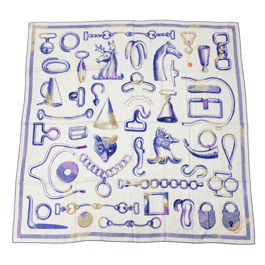 【新品未使用】カレジェアン 140 カシシル　鞍職人の詩的な目録 カレジェアン 《鞍職人の詩的な目録》 - ベージュ | Hermès