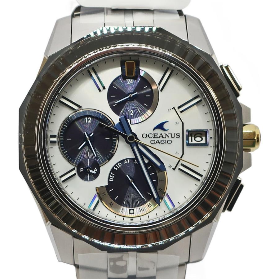 天白】未使用 カシオ オシアナス 100本限定 OCW-S6000PBS-7AJR 電波