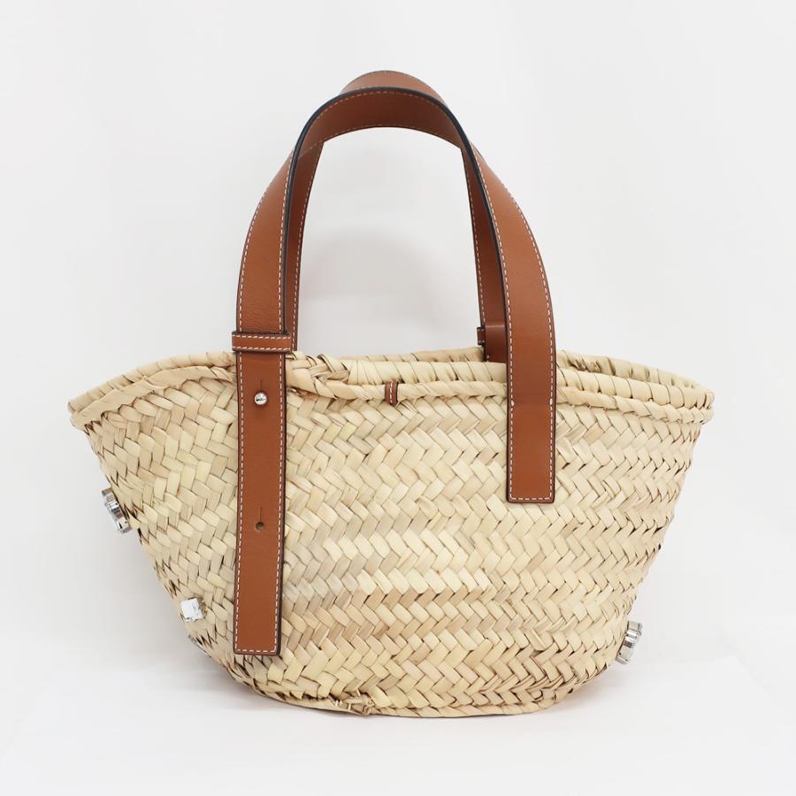 LOEWE かごバッグ ナチュラル LOEWE ロエベ かごバッグ バスケットバッグ スモール
