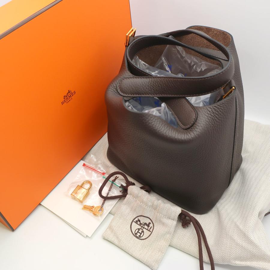 エルメス ピコタンロック PM ダークブラウン