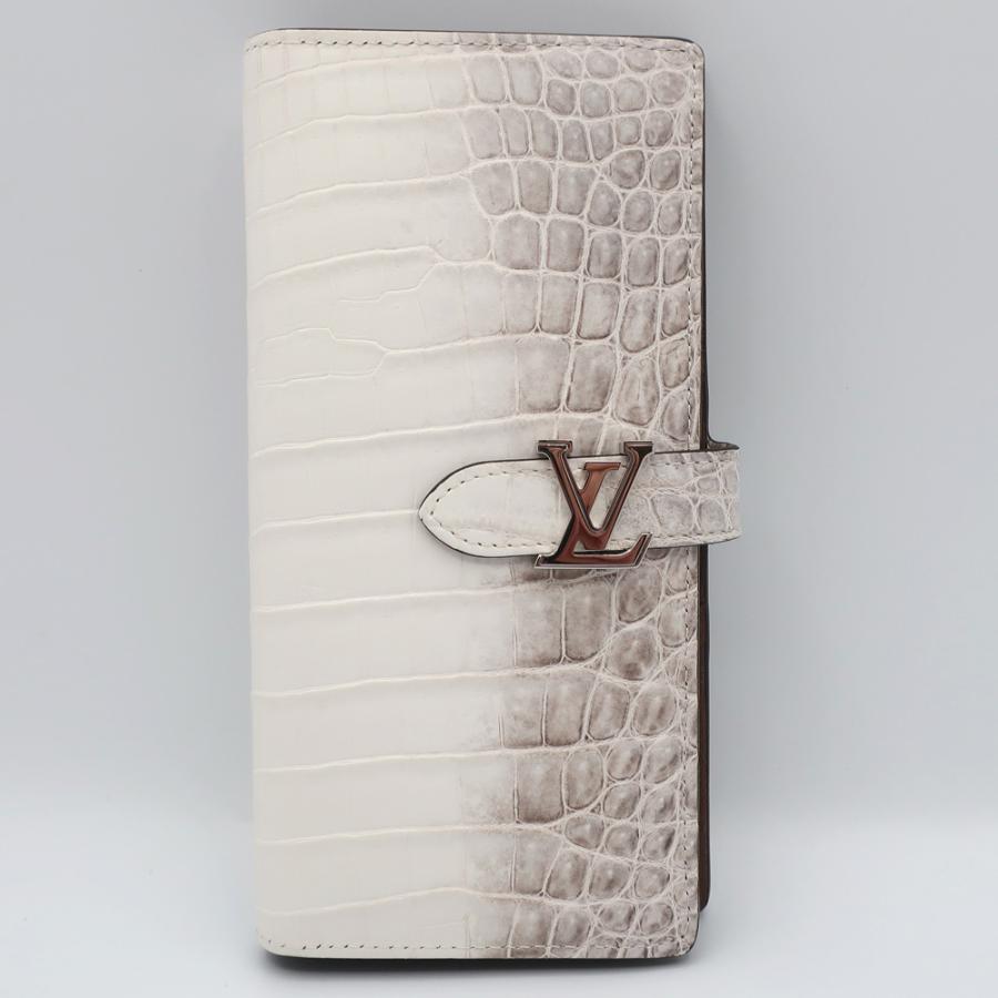 天白】ルイヴィトン 長財布 ヴェルティカル ウォレット サハラ