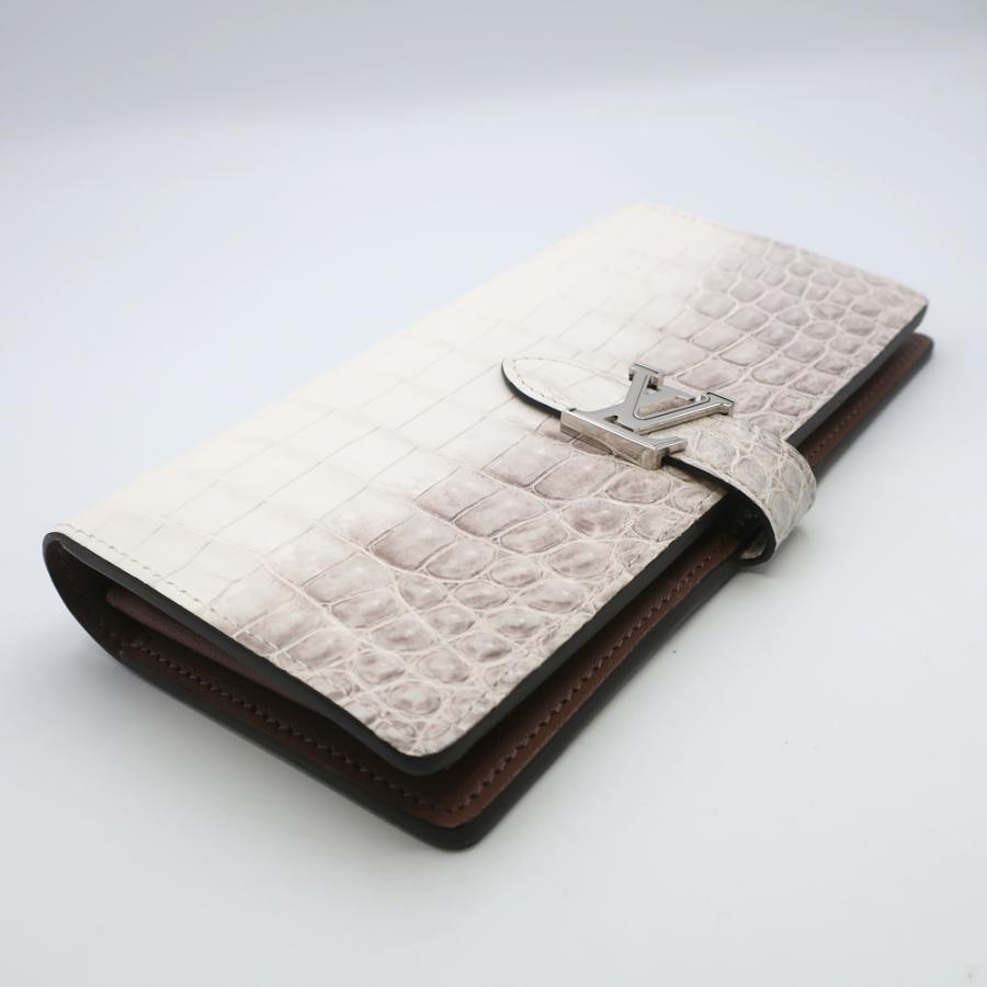 LOUIS VUITTON / LVヴェルティカルウォレット クロコ 長財布 天白】ルイヴィトン 長財布 ヴェルティカル ウォレット サハラ