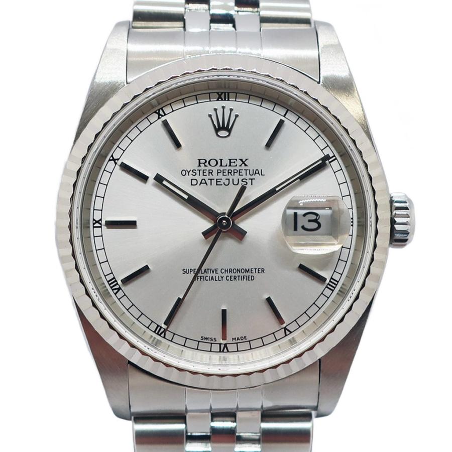 天白】OH＆仕上済 ROLEX ロレックス デイトジャスト 16234 Y番