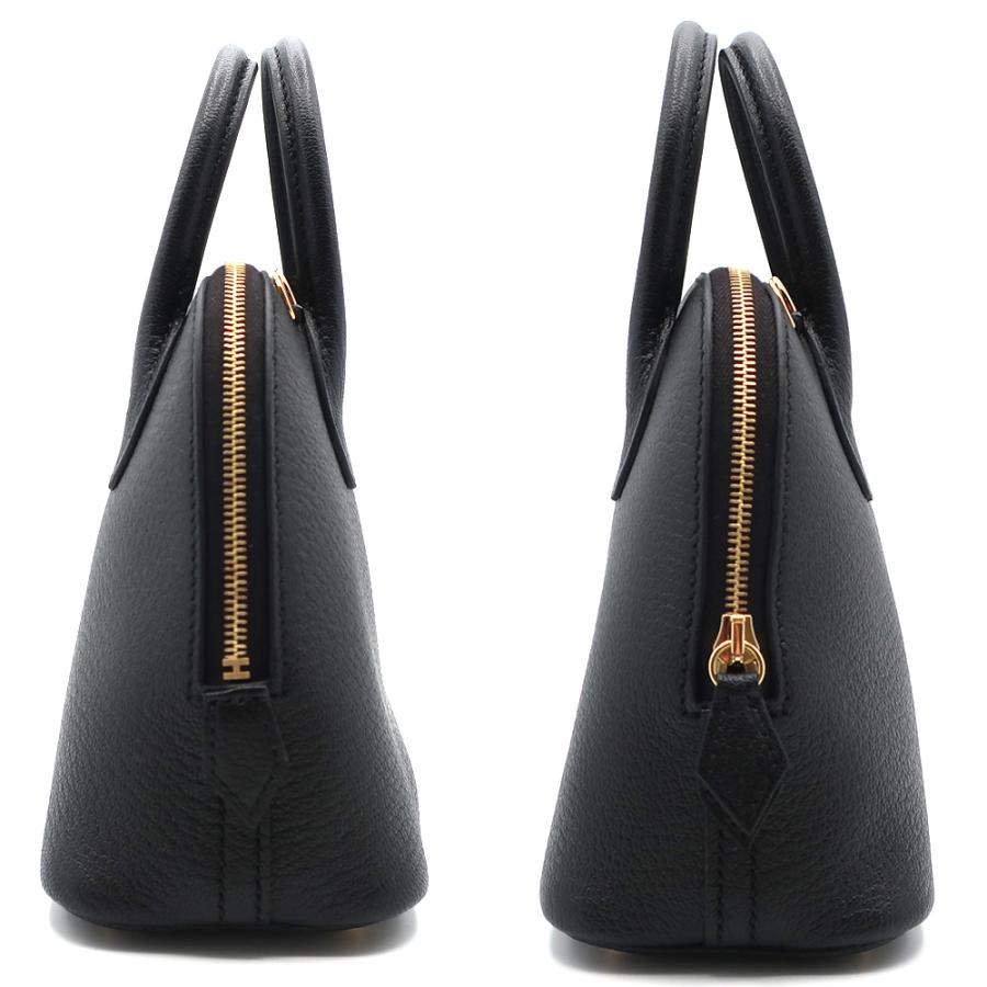 【新品未使用】エルメス　ボリード1923-25 ミニ　2024年製 エルメス ボリード1923 25 ブラック ヴォーエプソン ゴールド