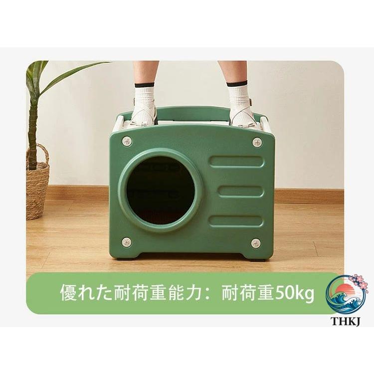 ペットハウス 猫小屋 キャットハウス 可愛い 取り外し可能なデザイン 猫 ベッド 安心安全 温かい プラスチック製 オシャレ感 小型犬小屋 防風 通気