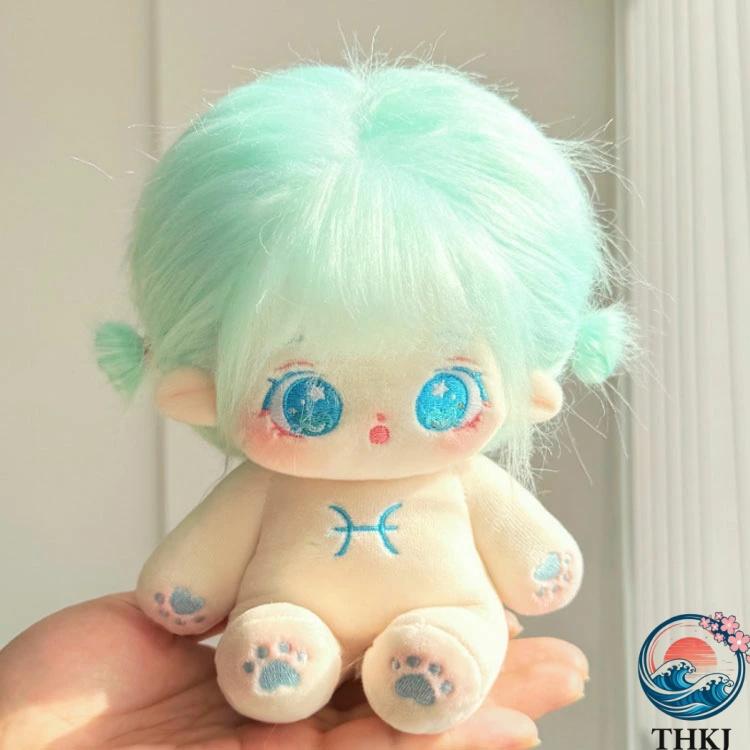 コットンドール 12 星座 綿花の人形 着せ替えぬいぐるみ 手作り
