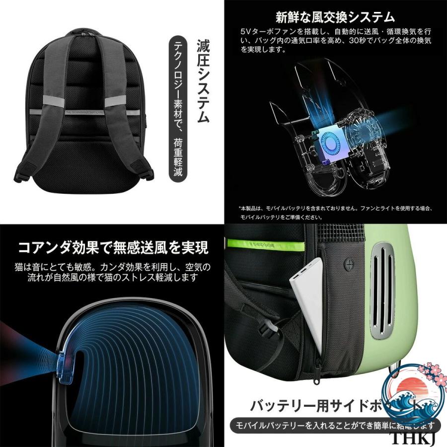キャリーバッグ 猫 犬 宇宙船 キャリー リュック ペットキャリー 猫バック ペットキット キャリーバック 猫バッグ 通気 飛び出し防止機能を備え しゃれ 可愛い_6