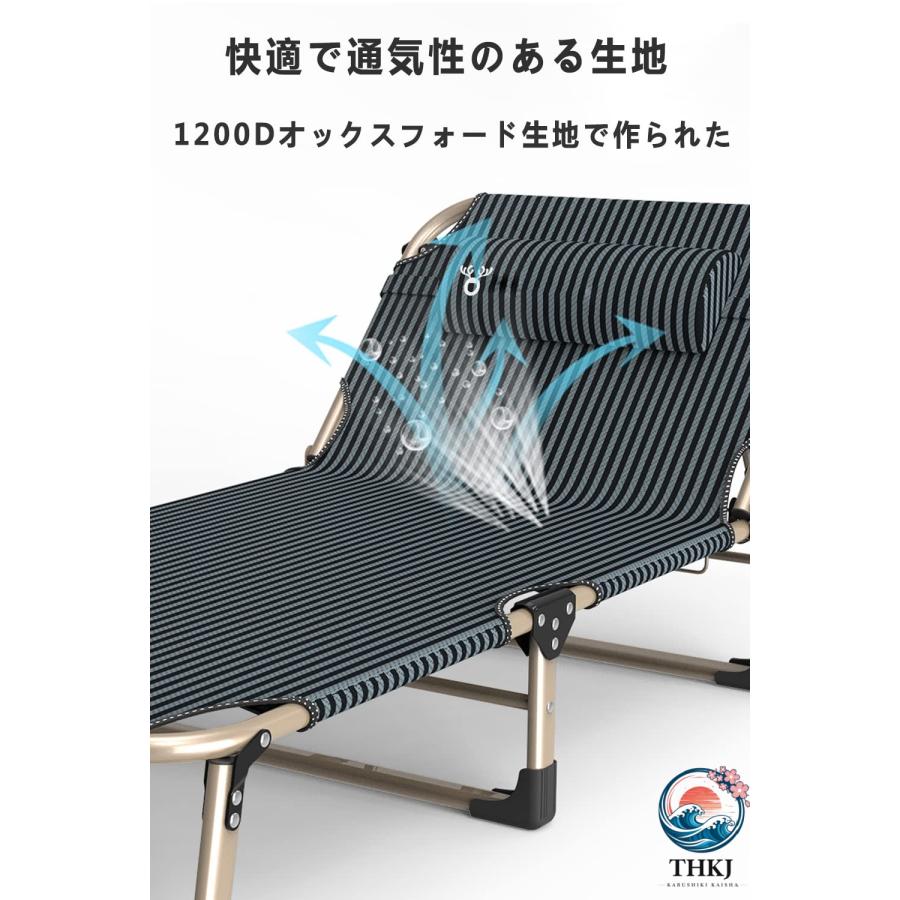 折りたたみベッド 折りたたみ 簡易ベッド 折り畳み 室内 折りたたみ 簡易 ベッド THKJ キャンピング ベッド サマーベット 折りたたみ 軽量 完成品 組立不要