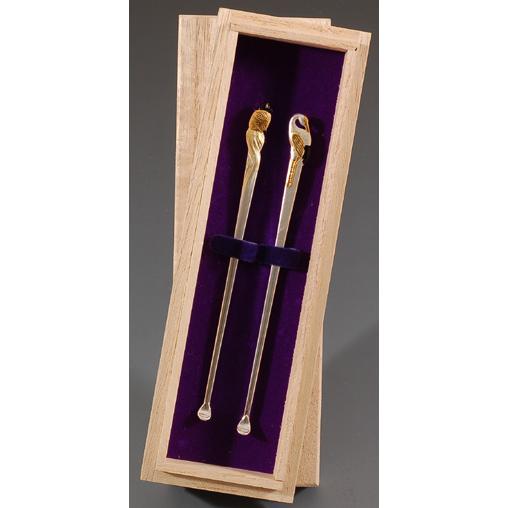 ・銀製品・耳かき「鶴亀」 |  | 02