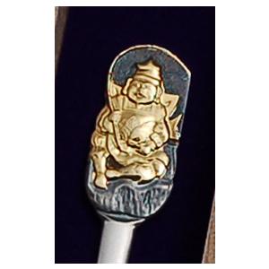 ・銀製品・耳かき「恵比寿様」 |  | 01