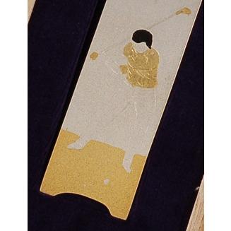銀製品・栞（しおり）「ゴルフ」 |  | 01