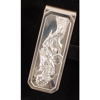 銀製品マネークリップ「龍」 : 銀食器・銀製器の老舗上田銀器工芸