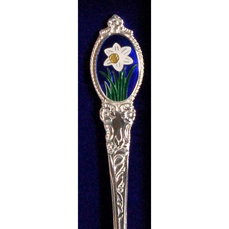 本七宝・誕生花スプーン1本入り・銀製品・銀食器 : 銀食器・銀製器の