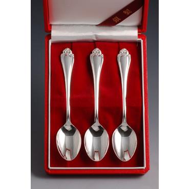 銀食器カトラリー「シャルル」スプーン3本入り・銀製品・ |  | 02