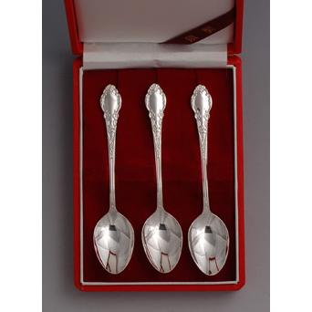 銀食器カトラリー「ニュークラウン」スプーン3本入り・銀製品・ |  | 02
