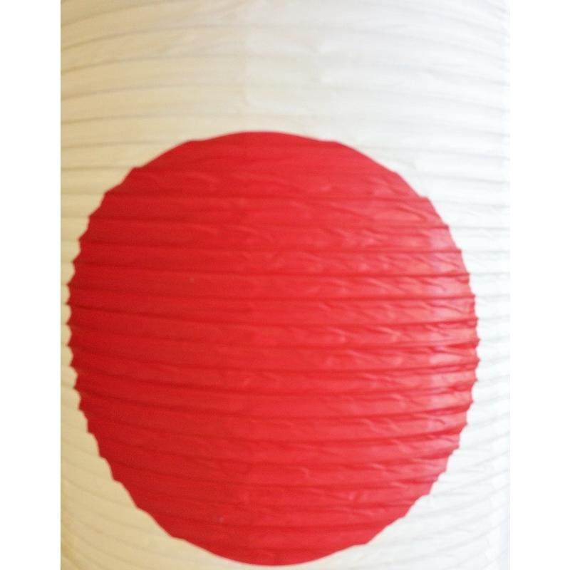 ビニール製・提灯◇御神燈◇日の丸入り H64×33cm : 上田楽器ON LINE