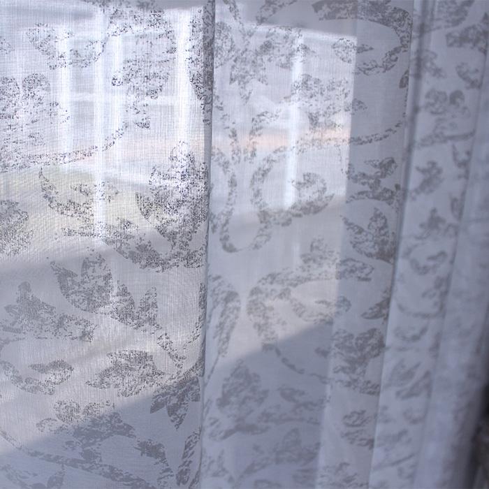 既製・即納) カーテン 4枚セット 遮光カーテン(0400320)＋ ボイル