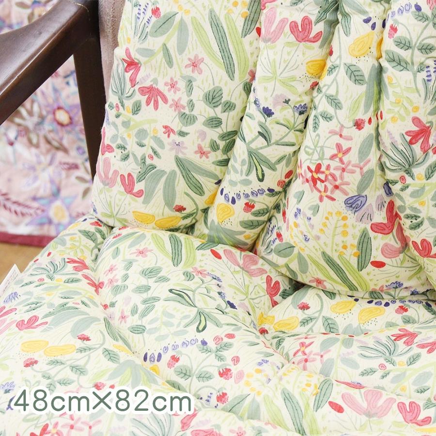 花柄 キルト 椅子シート 約48cm×82cm : 植田蚊帳Yahoo!店 - 通販