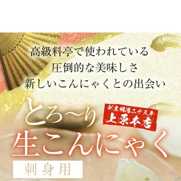 Offクーポン配布中 刺身 こんにゃく1ｇ 6パック 酢味噌付き チルド便 低糖質 置き換え ダイエット ヘルシー 糖質制限 限定タイムセール