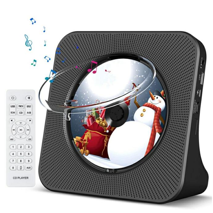充電式　CDプレーヤー　Bluetoothスピーカー　ポータブル　リモコン付き CDプレーヤー bluetooth 充電式 給電式 ポータブルCDプレーヤー 卓上