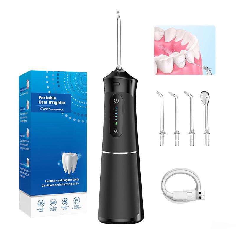 2024年最新版口腔洗浄器 口腔洗浄機 5つモード IPX7防水 携帯型 口腔