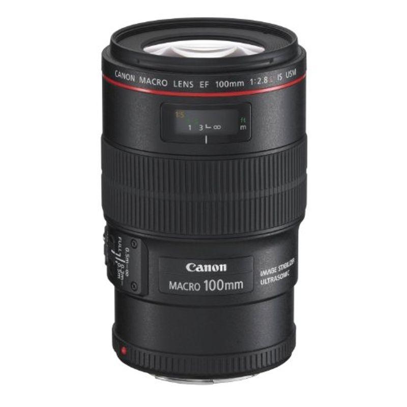 Canon 出色 単焦点マクロレンズ 印象のデザイン EF100mm F2.8L USM IS フルサイズ対応 マクロ