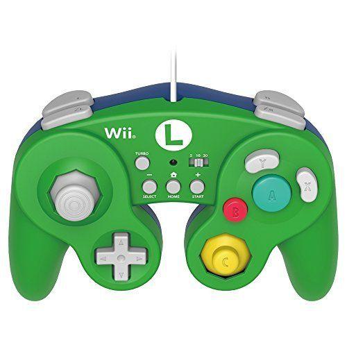 ホリ クラシックコントローラー For Wii U ルイージ Livaah Com