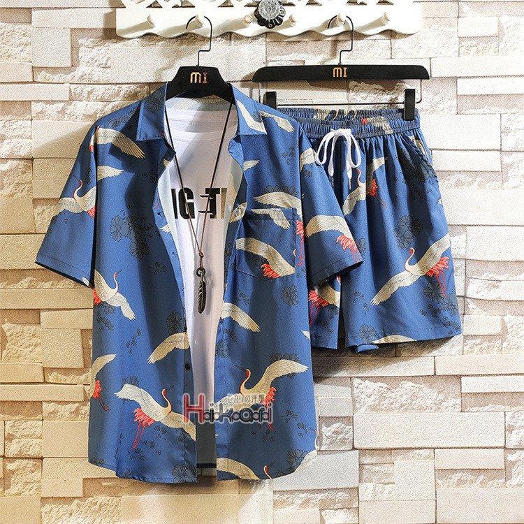Tobacco Aloha Shirt 上下セットアップ(新品未使用タグ付き) トップス Tobacco Aloha Shirt 上下セットアップ(新品未使用タグ付き) トップス