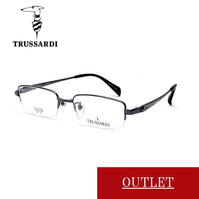 608 トラサルディ　TRUSSARDI メガネ　度無　1314 608 トラサルディ TRUSSARDI メガネ 度無 1314 - メルカリ