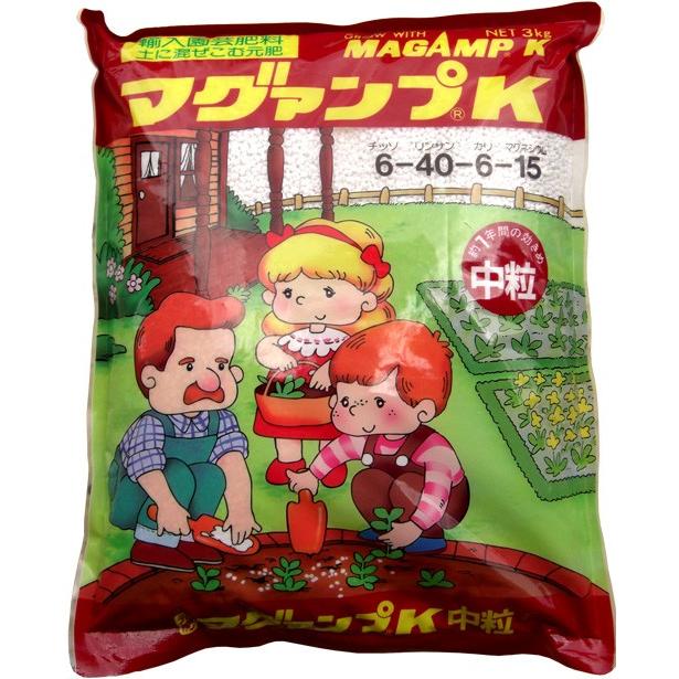 緩効性肥料 マグァンプk 複合肥料 3kg 中粒元肥に便利 31 Hiryou Magamp 3 渋谷園芸 植木鉢屋 通販 Yahoo ショッピング